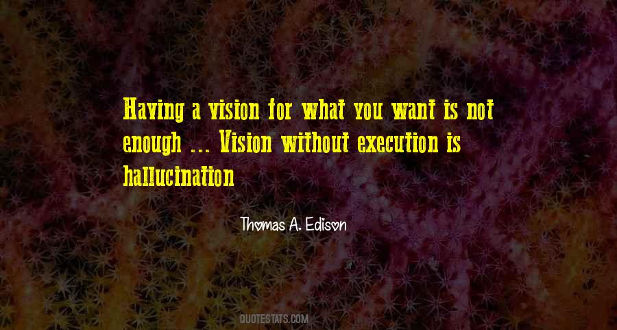 Quotes About A Vision #1201626