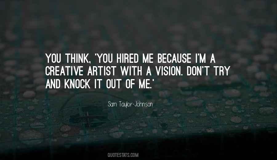 Quotes About A Vision #1277535