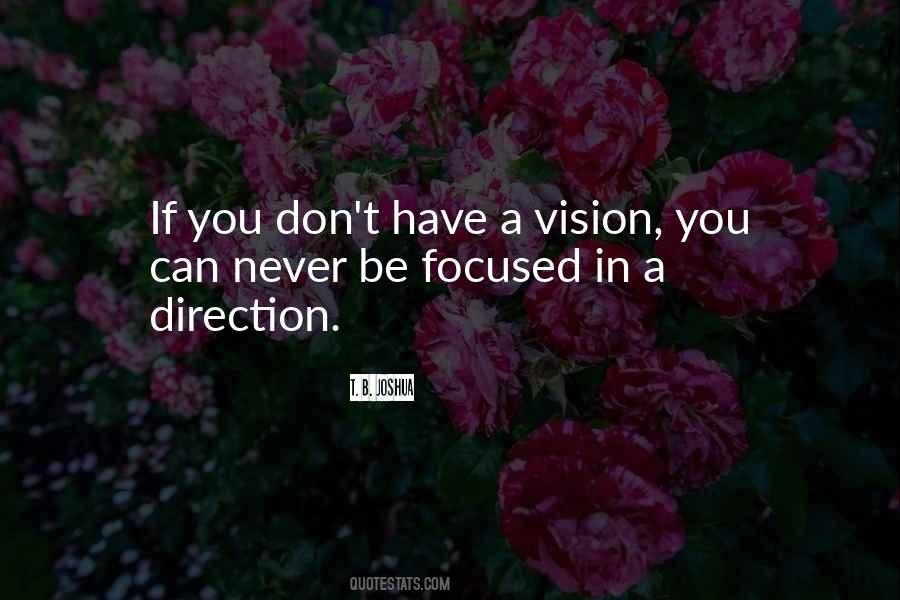 Quotes About A Vision #1287951