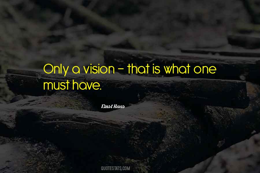 Quotes About A Vision #1323480