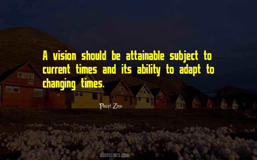 Quotes About A Vision #1402326