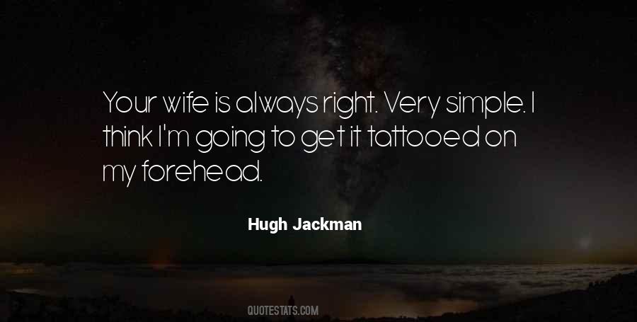 Quotes About Wife Is Always Right #1355772