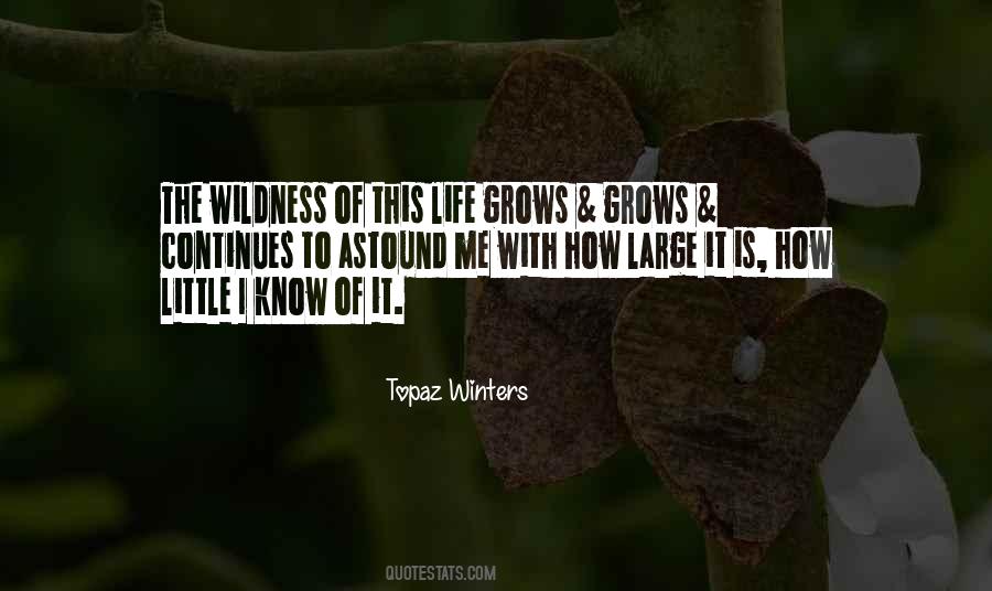 Quotes About Wildness #1185922