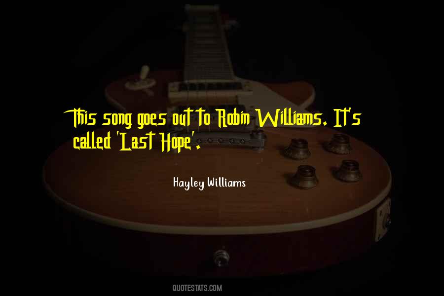 Quotes About Williams #1070534