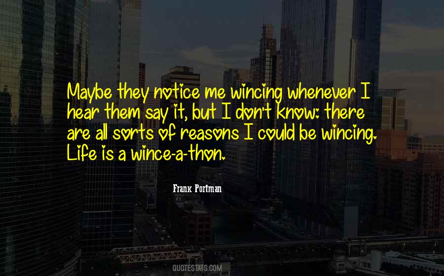 Quotes About Wince #1433559