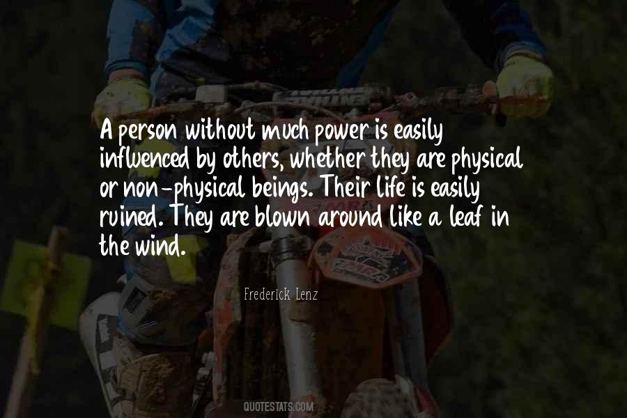 Quotes About Wind Power #650597