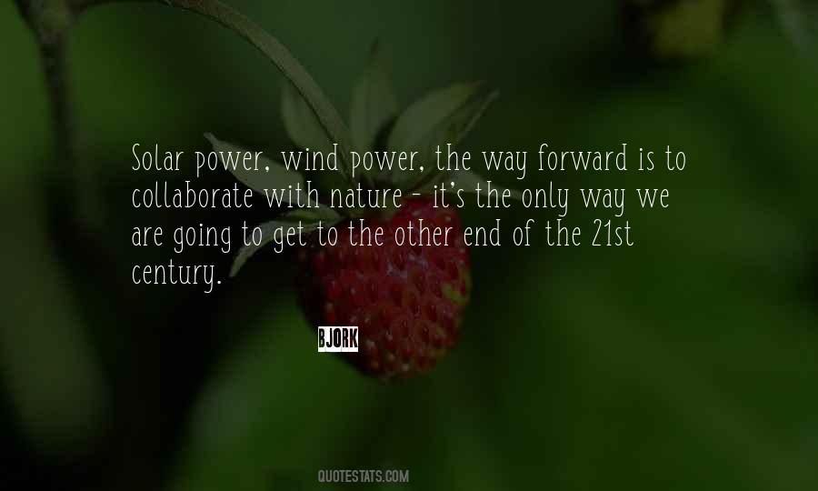 Quotes About Wind Power #664495