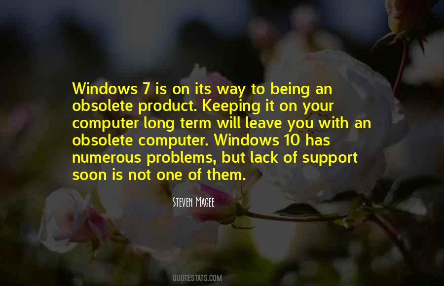 Quotes About Windows 10 #1630191