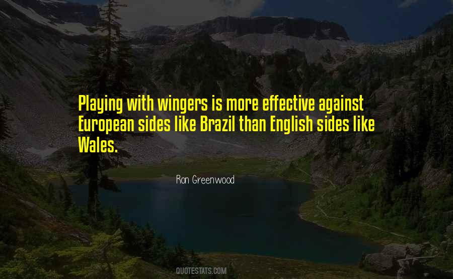 Quotes About Wingers #826047