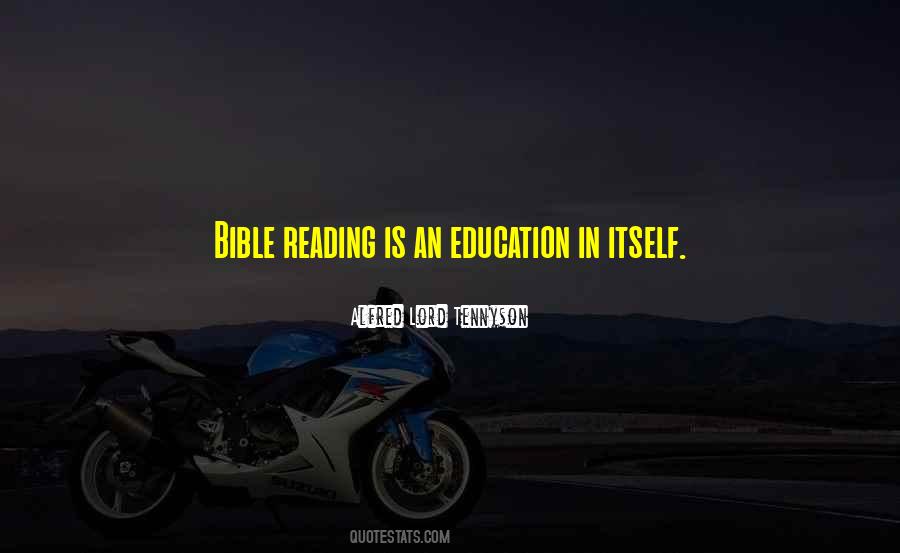 Quotes About Bible Reading #1362570