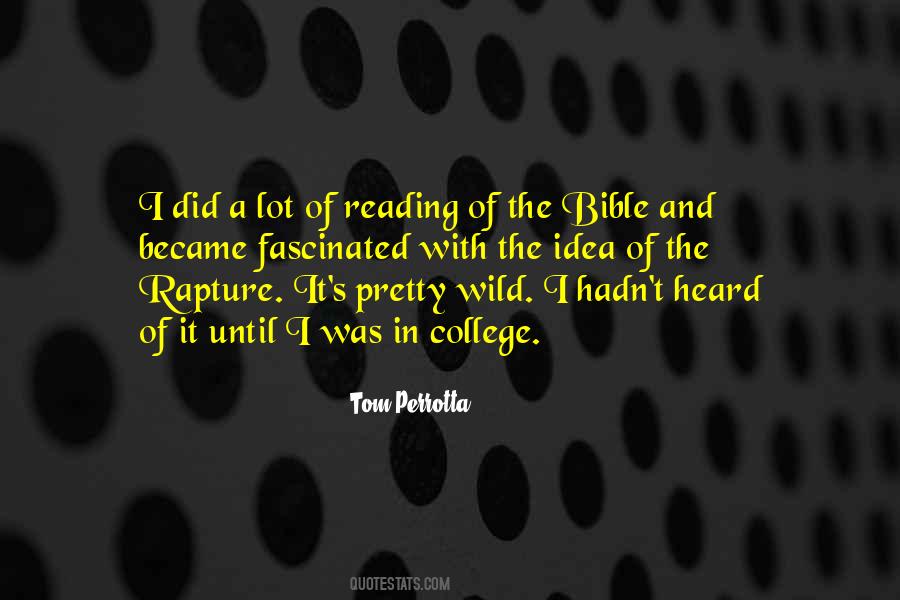 Quotes About Bible Reading #244684