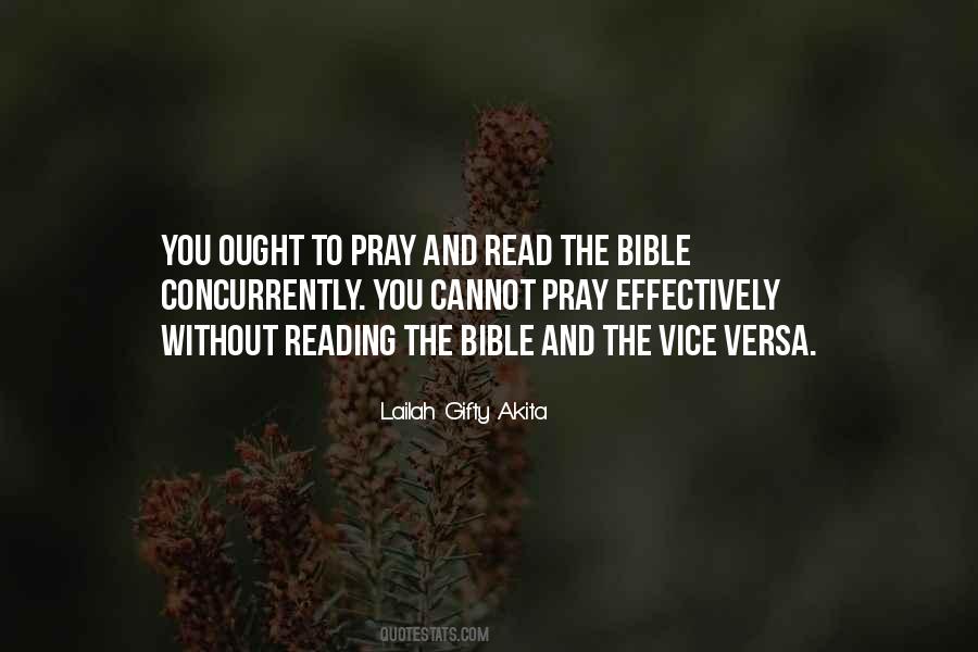 Quotes About Bible Reading #769031