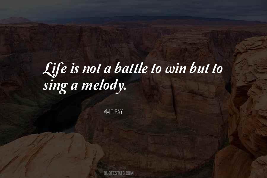 Quotes About Winning A Battle #1009581