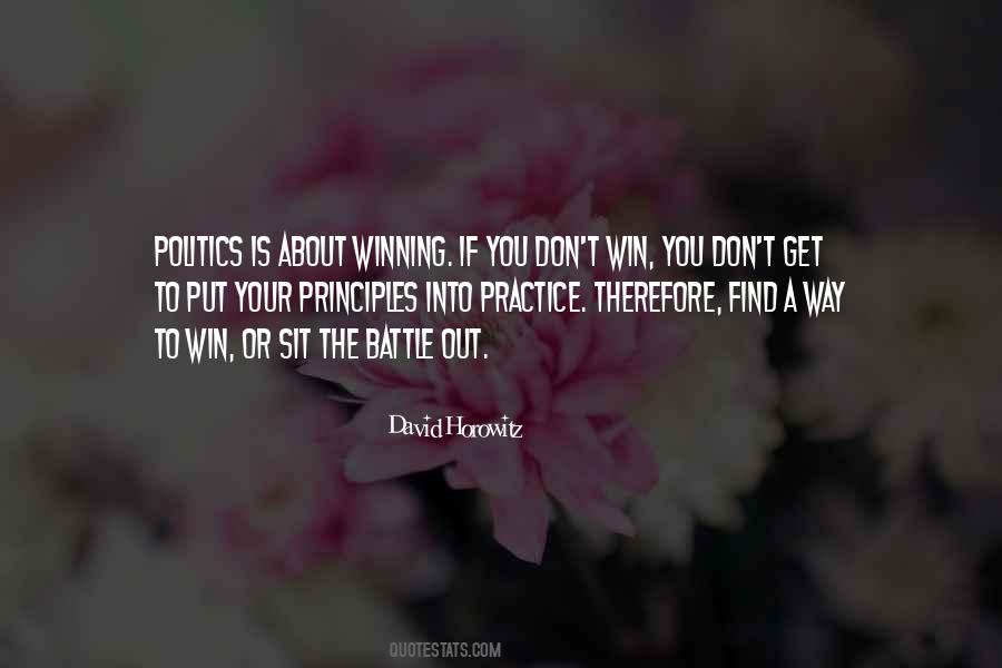 Quotes About Winning A Battle #1155429
