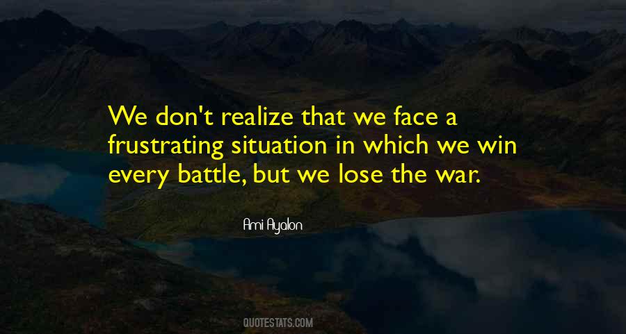 Quotes About Winning A Battle #1377094