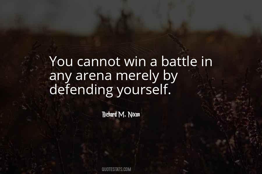 Quotes About Winning A Battle #1470325