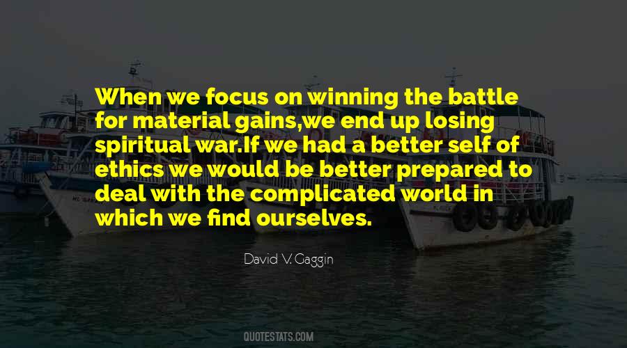 Quotes About Winning A Battle #443958
