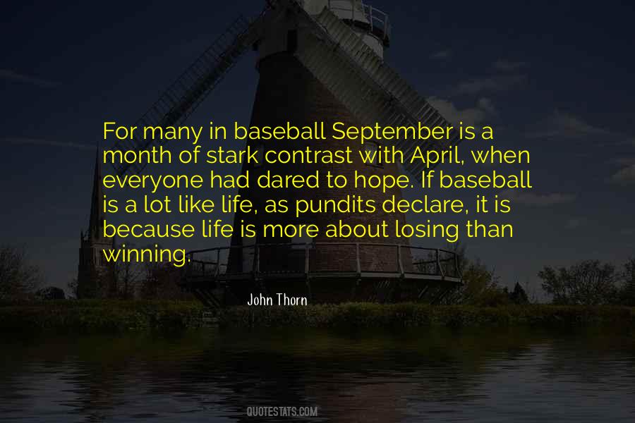 Quotes About Winning Baseball #1104799