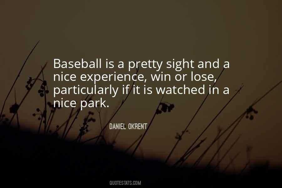 Quotes About Winning Baseball #1653110