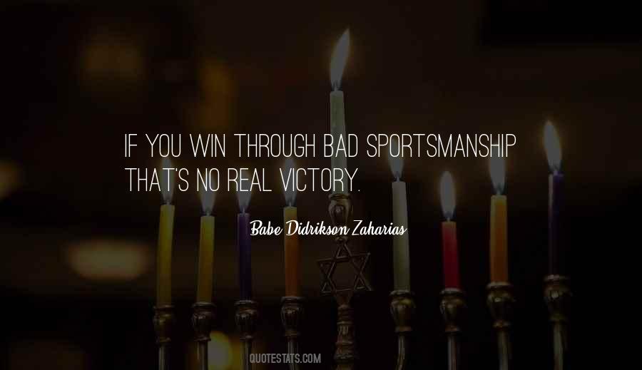 Quotes About Winning Baseball #46586