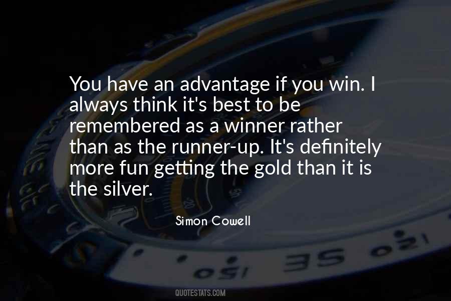 Quotes About Winning Gold #1266284