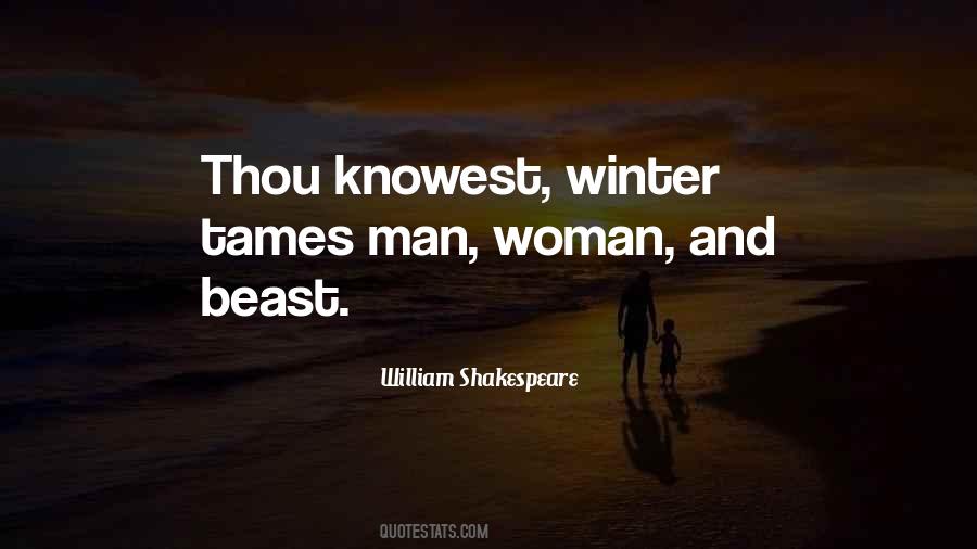 Quotes About Winter Shakespeare #1460684