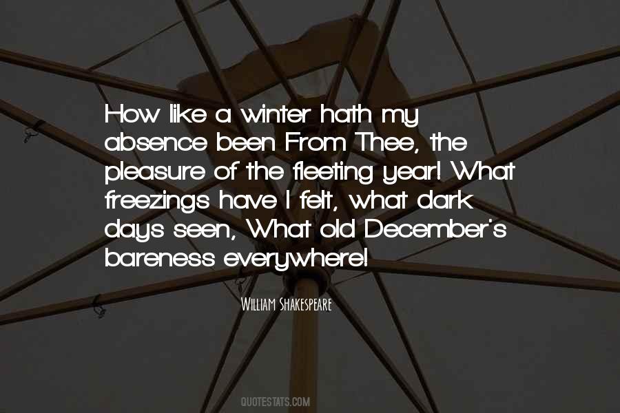 Quotes About Winter Shakespeare #1570084