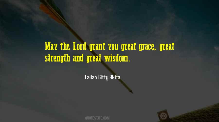 Quotes About Wisdom And Grace #1724236