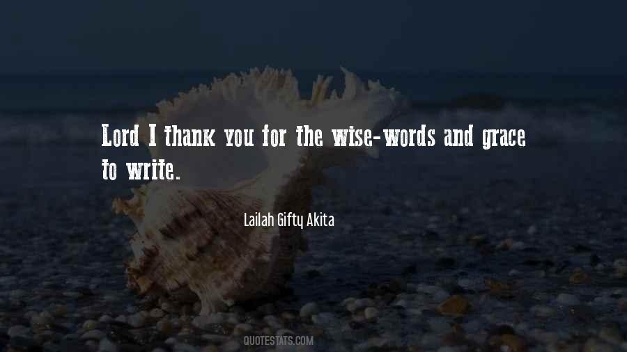 Quotes About Wisdom And Grace #499341