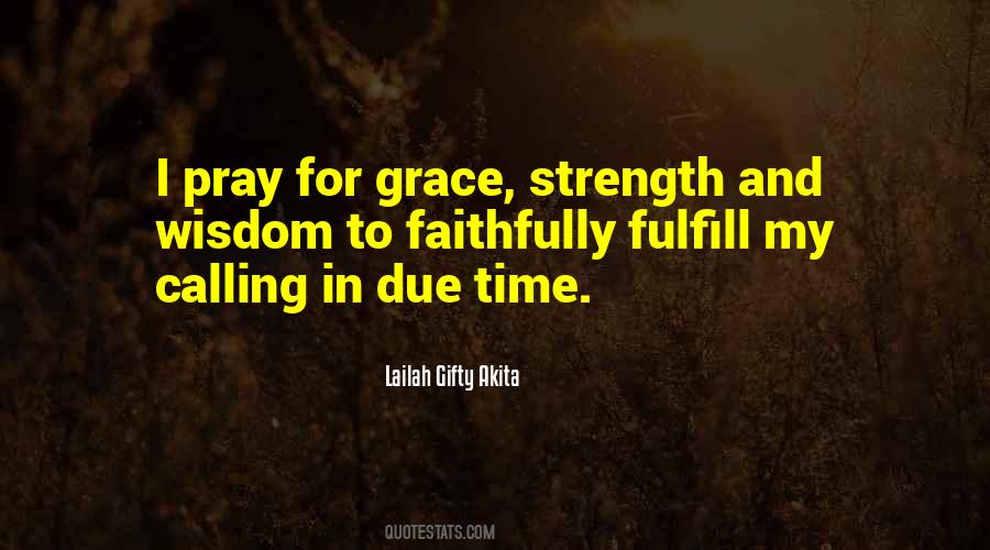 Quotes About Wisdom And Grace #995198