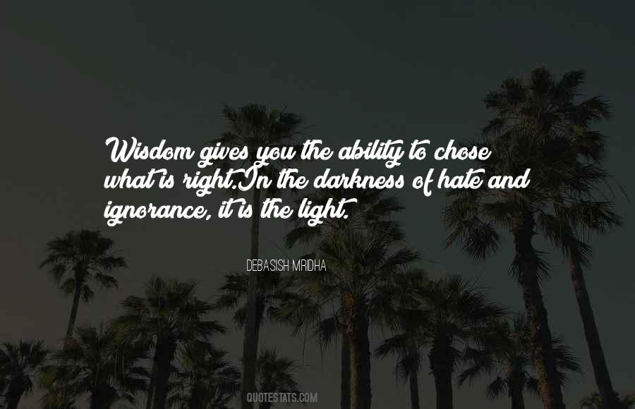Quotes About Wisdom And Ignorance #1615133