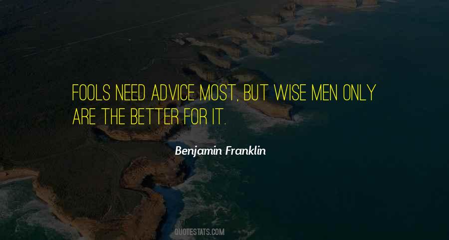 Quotes About Wise Advice #899302