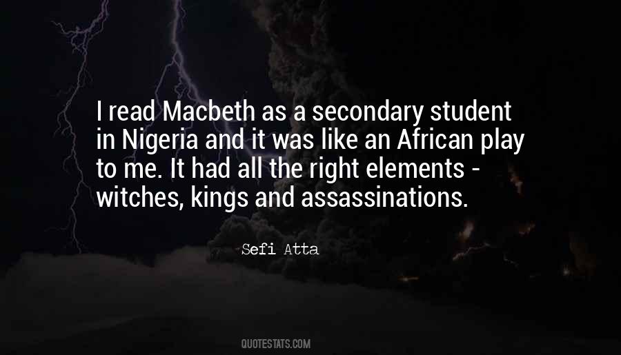 Quotes About Witches In Macbeth #455837