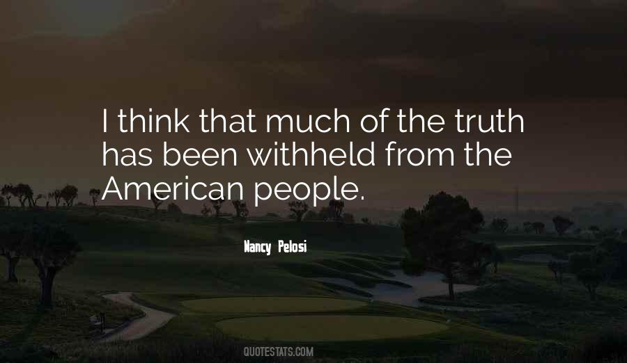 Quotes About Withheld #394680