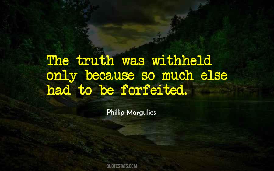 Quotes About Withheld #515919
