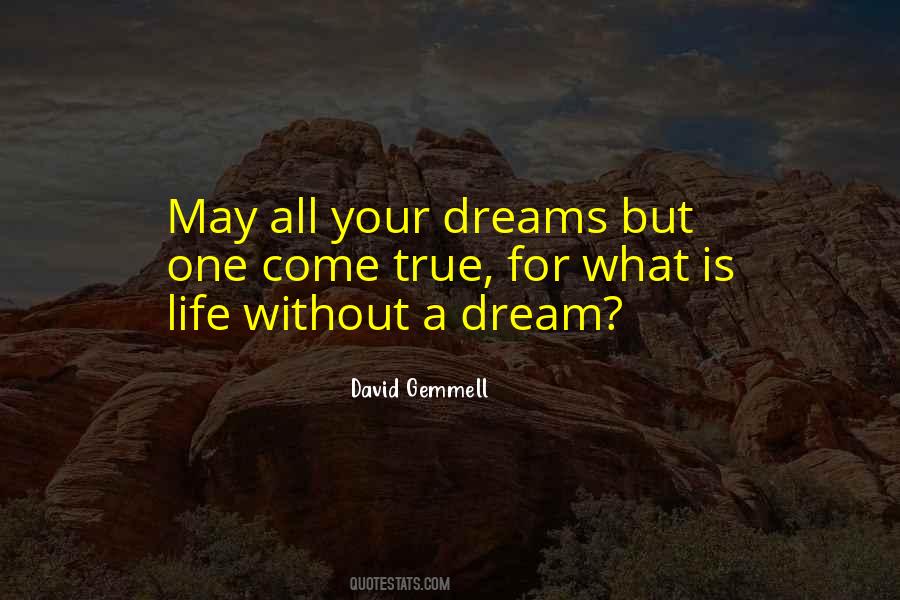 Quotes About Without Dreams #409818