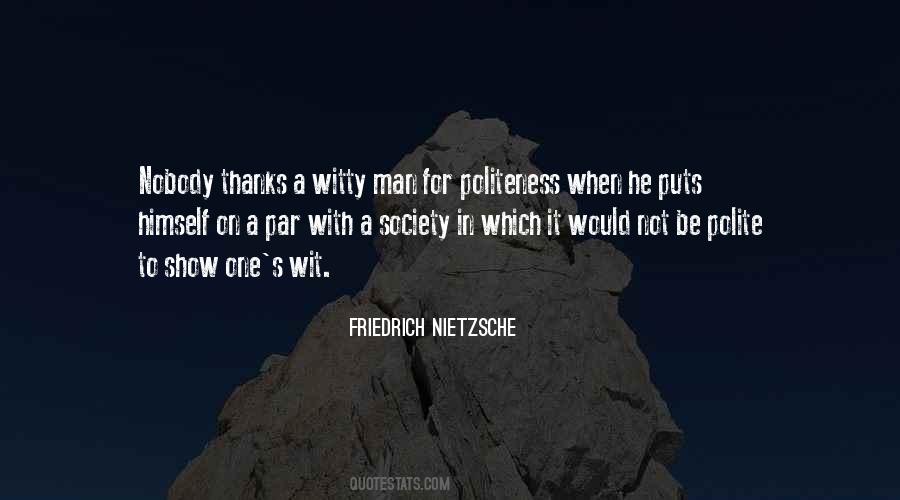 Quotes About Witty Wit #1660318