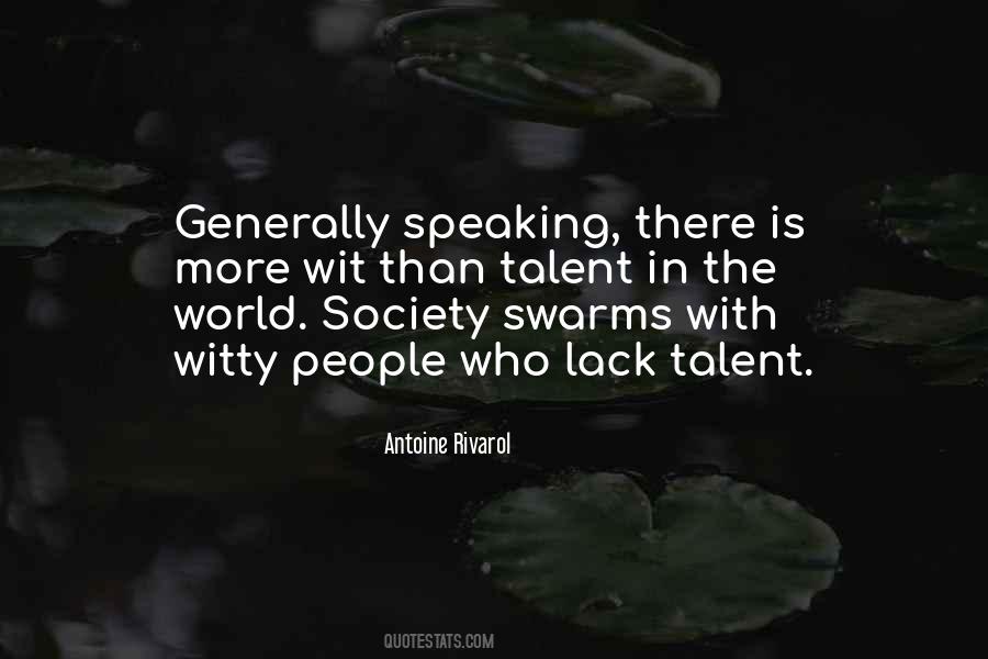 Quotes About Witty Wit #220866