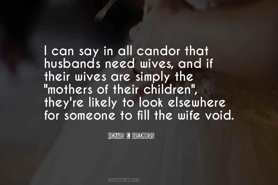 Quotes About Wives And Husbands #265613