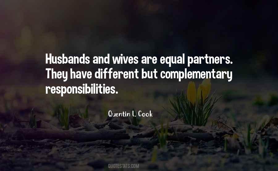 Quotes About Wives And Husbands #745319