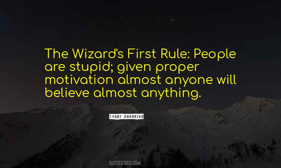 Quotes About Wizard #1378851
