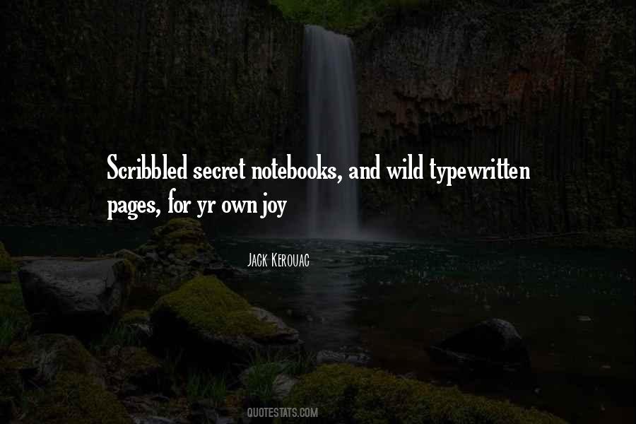 Quotes About Notebooks #1070190