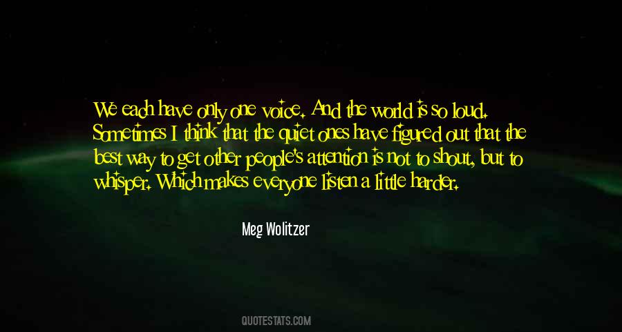 Quotes About Wolitzer #553837