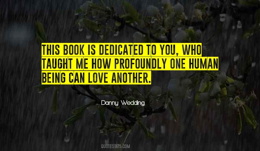 Quotes About Dedicated Love #741989