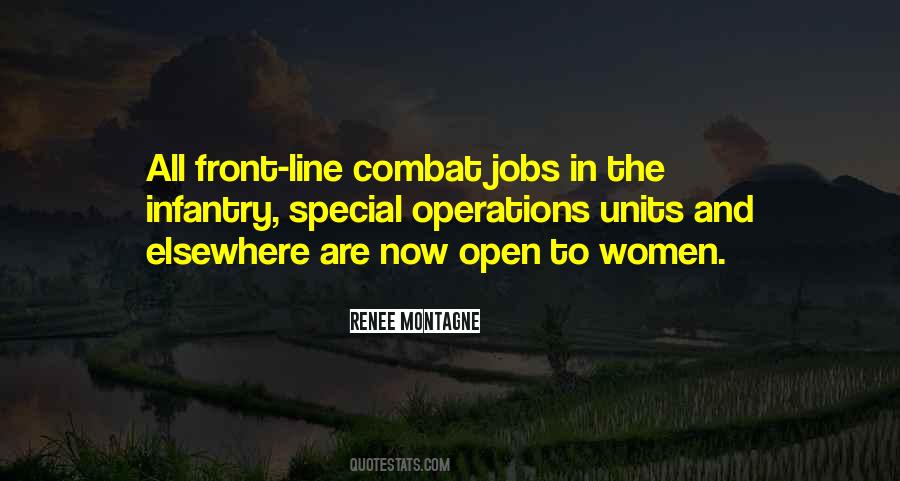 Quotes About Women In Combat #1172953