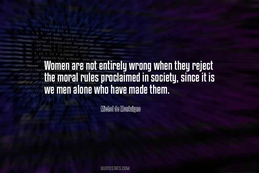 Quotes About Women In Society #494066