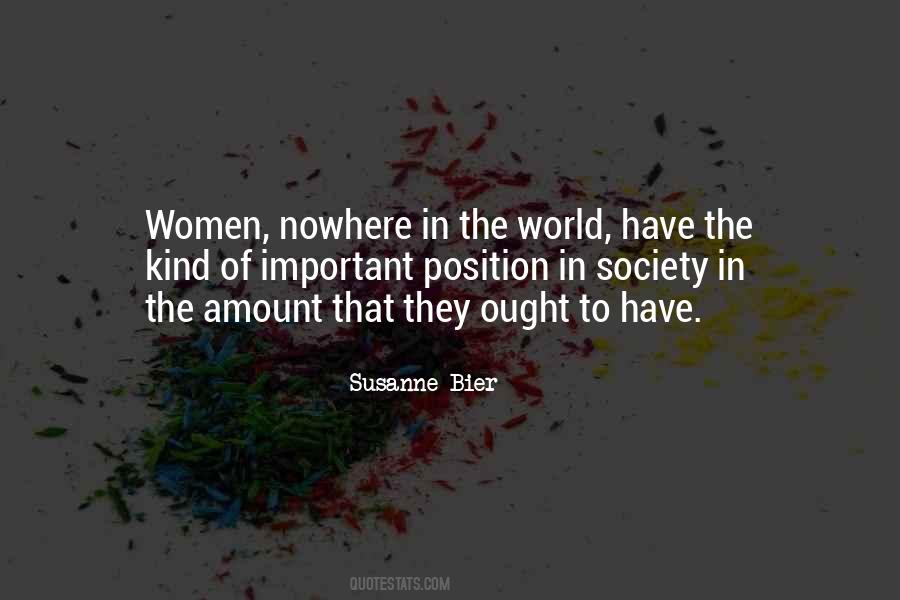 Quotes About Women In Society #91506