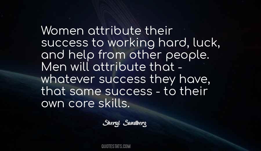 Quotes About Women Working Hard #1456040