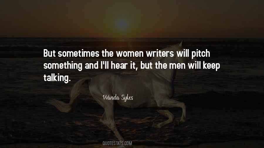 Quotes About Women Writers #163245