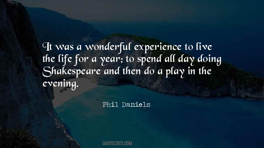 Quotes About Wonderful Experience #411469